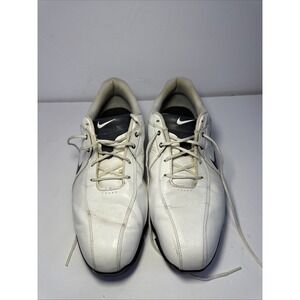 Nike Durasport III 3 Soft Spike Golf Shoes White/black 628527-101 Mens Size 12
